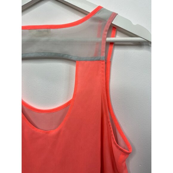 Silence + Noise Anthropologie Orange Cropped Tank Top Women’s Medium Sleeveless - Picture 9 of 12